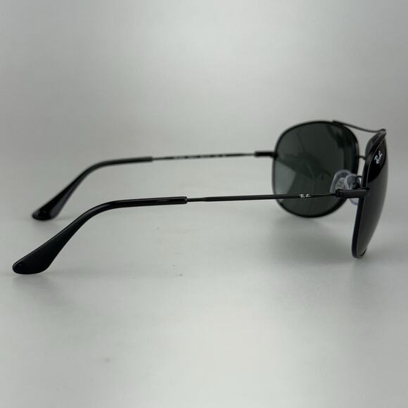 Ray-Ban Sunglasses RB 3293 006/71 Matte Black Polarized Aviator Pilot New + Case - Picture 3 of 15
